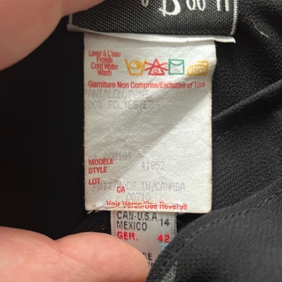 Joseph Ribkoff Wide Leg Pants - Picture 8 of 9